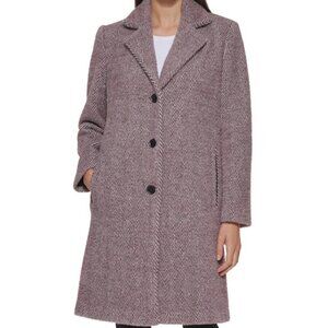 DKNY - Herringbone Walker Coat - Size XL